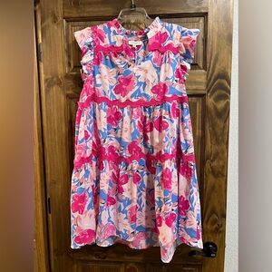 Umgee floral dress. Size XL. NWT.